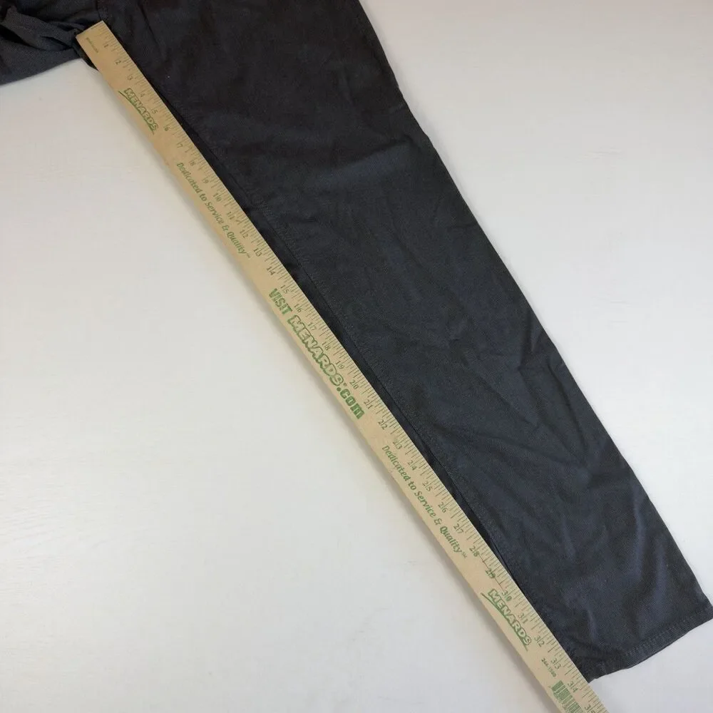 Brax Chuck Pants Stretch Mens 36W 34L Black Chino Straight Woo, Look
